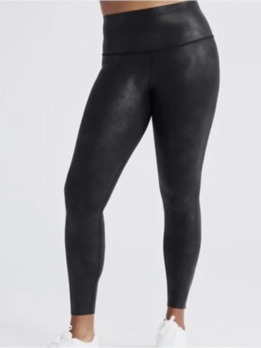 Knix Sculpt High Waisted Faux Leather Leggings Black Size XXL - Picture 9 of 10